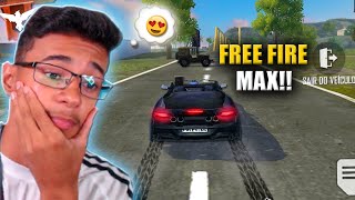MINHA PRIMEIRA VEZ NA RANQUEADA DO FREE FIRE MAX mudou MUITO!?
