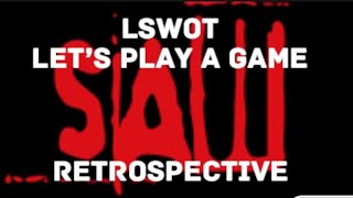 LSWOT - The SAW Franchise Retrospective
With SAW X in cinemas, I’m delighted to be joined by frequent guests Josh from Movie Timelines and Al from Turtle Canyon to discuss the Saw movie franchise
My short films and other work can be seen at:
https://www.youtube.com/channel/UCQ4up3c883irE6oA2Vk0T7w
Als work at:
https://www.turtlecanyonfilms.com/
Joshs Channel at:
https://www.youtube.com/channel/UCZxtOYSWDb8wogyDqVAiOBA
Petes channel
https://www.youtube.com/channel/UCC5G19QYxCwOdW_ocLgmdXA?app=desktop
Please also follow on Social Media LSWOT - The SAW Franchise Retrospective