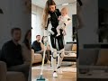 Robot Maid Girl Balancing Baby Care And Housework Robotics Robot Humanoid 