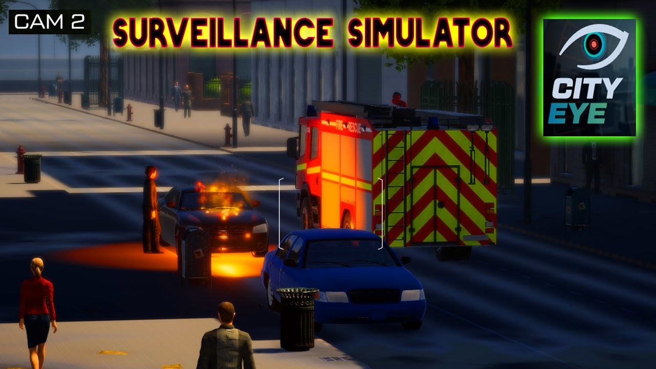 City Eye: Prologue Gameplay | Central Monitoring System Operator | PC Steam 4K