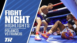 Rohan Polanco Makes Easy Work of Francis With Knockout Win