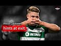 ARSENAL TARGET VIKTOR GYÖKERES DROPS TRANSFER HINT!