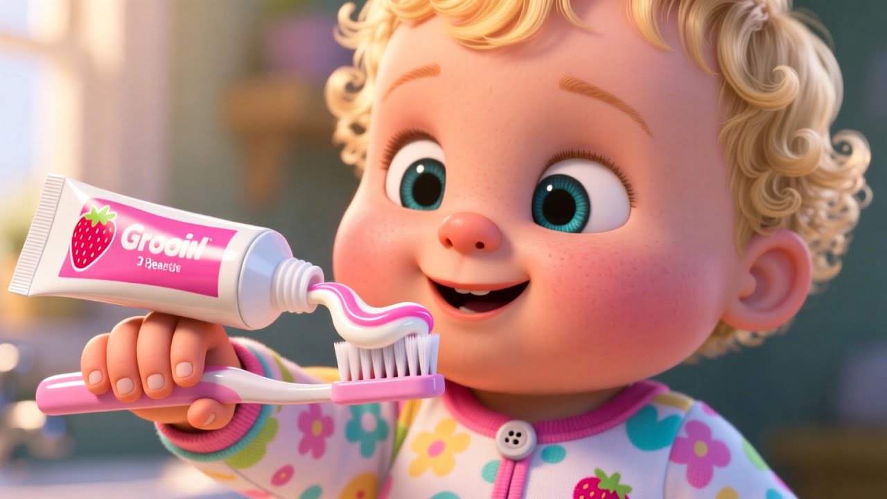 Baby’s Brush Time 🪥🦷 | Learn Daily Hygiene for Kids | Fun Preschool Learning Video