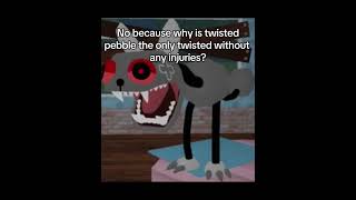 Is pebbles make out of stone🙏😭 Dandy's World New Update #roblox #dandysworld #update #nobatidao