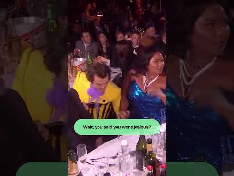 Harry Styles and Lizzo at the BRITs | Jack Whitehall | #Shorts