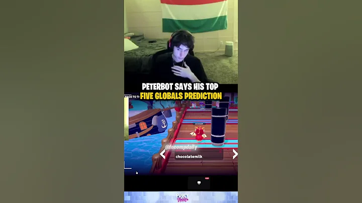 Peterbot says his top 5 globals prediction #fortnite #peterbot #clix #pollo #fncs #fyp #viral