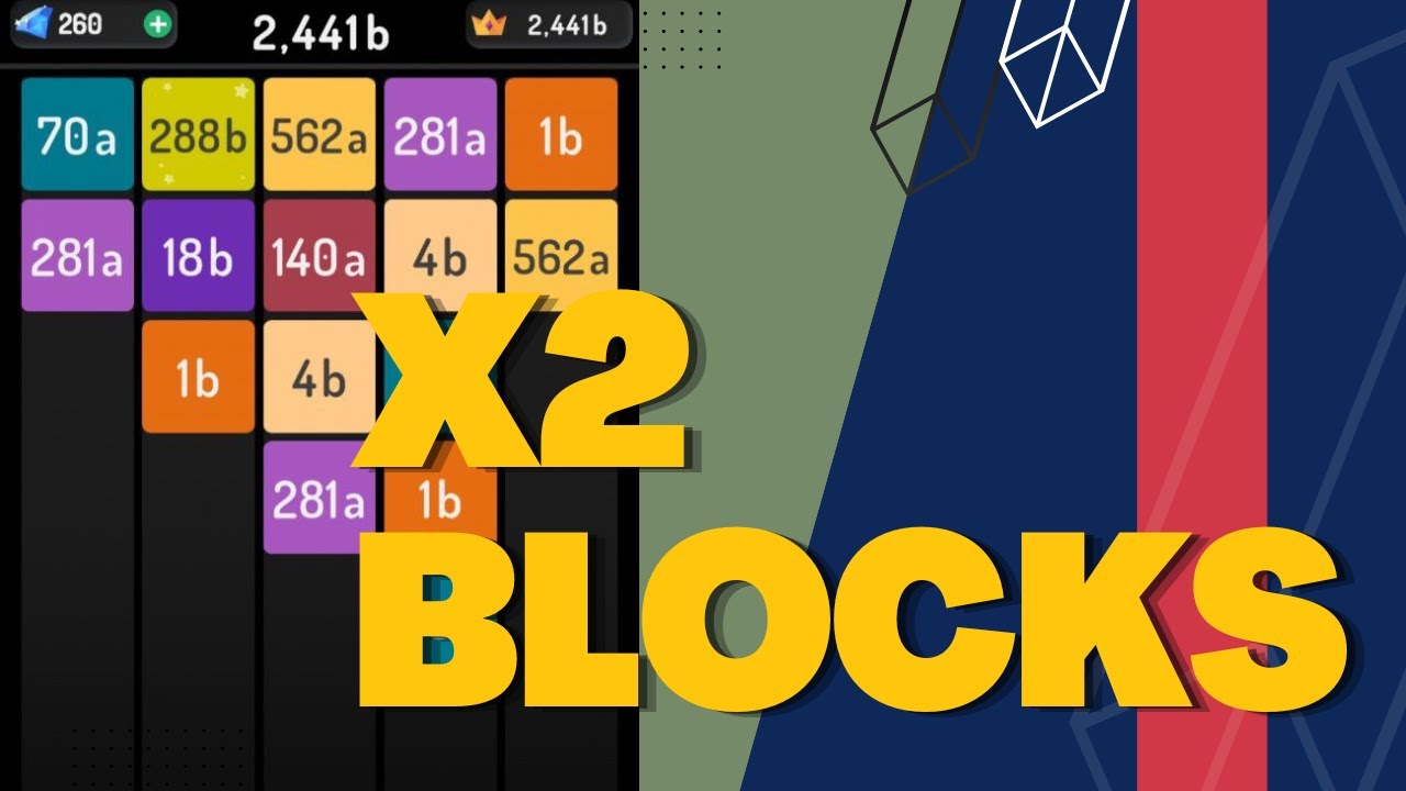 to top global X2 Blocks 2048 Merge Games YouTube
