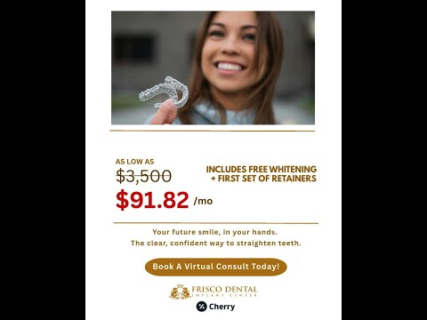 Transform your smile with Invisalign at Frisco Dental Implant Center!