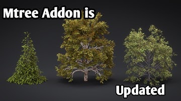 Mtree addon updated and fixed for blender 2.93+