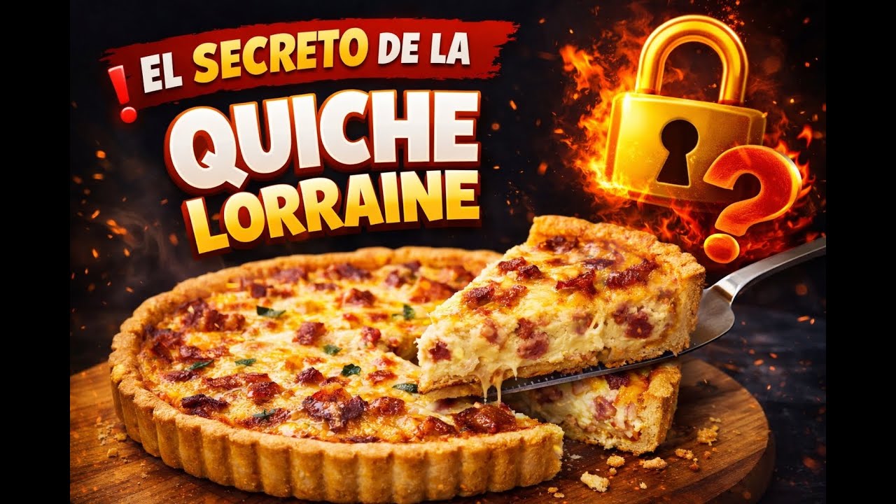 😱 El SECRETO de la Quiche Lorraine 🥧 PERFECTA | Evita este ERROR y hazla AUTÉNTICA