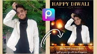 happy Diwali Photo Editing in PicsArt ✨ || Picsart Diwali Editing 2021 - dj king venkatesh edit screenshot 2