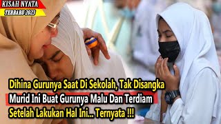 Dihina Gurunya Saat Di Sekolah, Murid Ini Buat Gurunya Malu Setelah Lakukan Ini, Ternyata