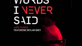 Lupe Fiasco - Words I Never Said ft Skylar Grey