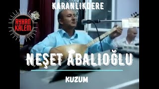 Neşet Abalıoğlu - Kuzum Karanlıkdere Resimi