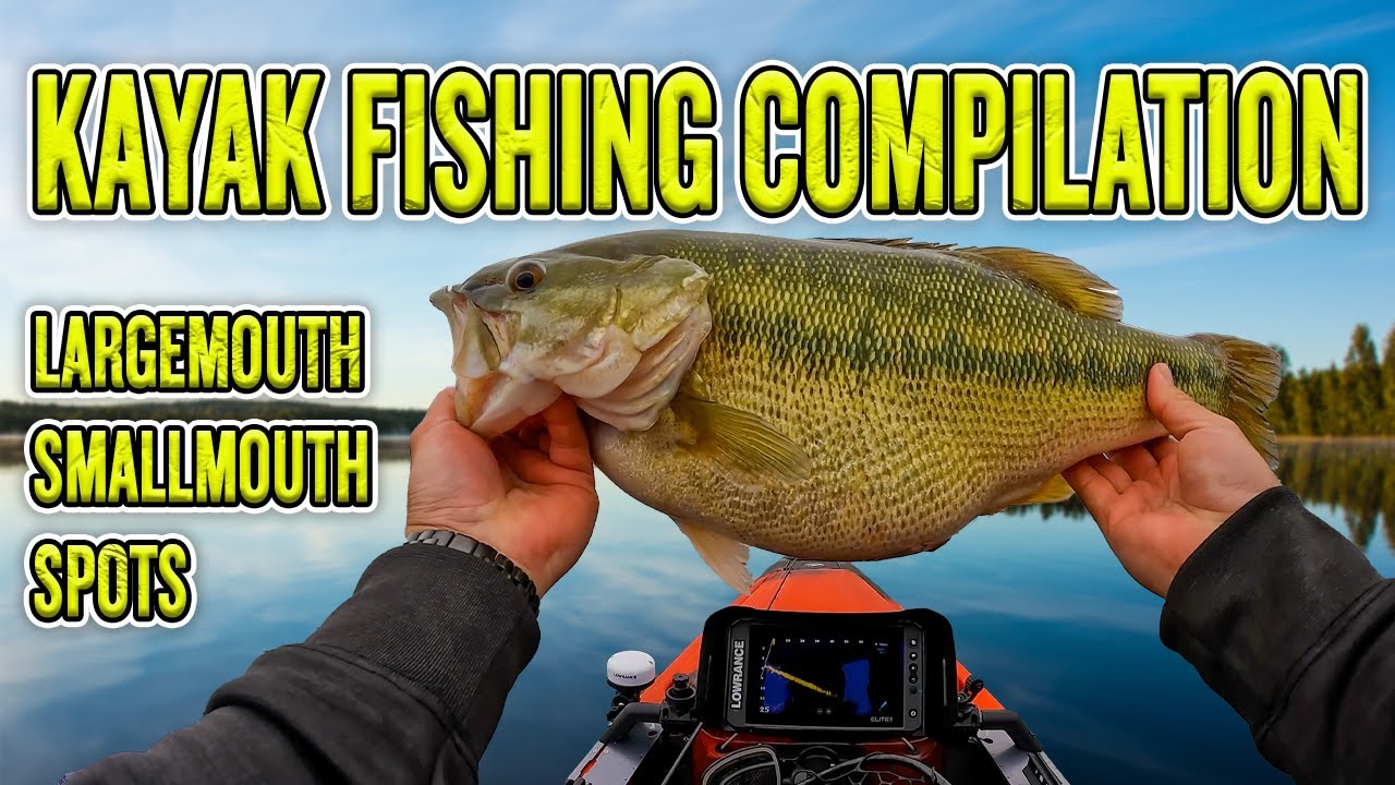 I Broke All of my PERSONAL BESTS in a KAYAK! Bass Fishing Compilation
