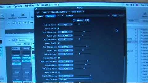 Logic Pro 8 Tutorial: Editor & Control View