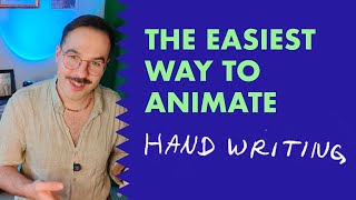 Easiest way to animate handwriting! Works with After Effects, Davinci Resolve, or any other tool.