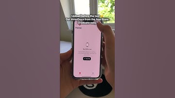 Upload before the exam 😉 📚 Open PDFs on your Apple Watch with the “WristDocs” app. #examtips