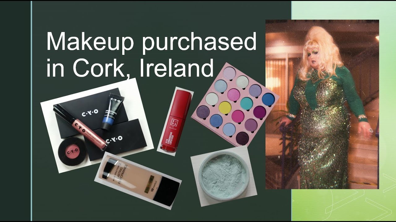 Shopping For Makeup In Cork, Ireland Irish, UK, and European Cosmetics