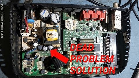 Videocon Set Up Box Dead Problem|| Videocon d2h Power Supply Repair ||Amazing Creator||