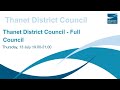 Thanet district council  full council  13 july 2023