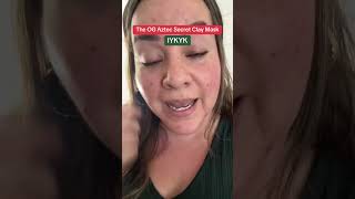 Aztec Clay Mask Magic #skintok #aztecclaymask