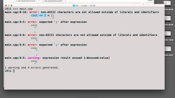 CSUSB CSE 201 2015-10-12