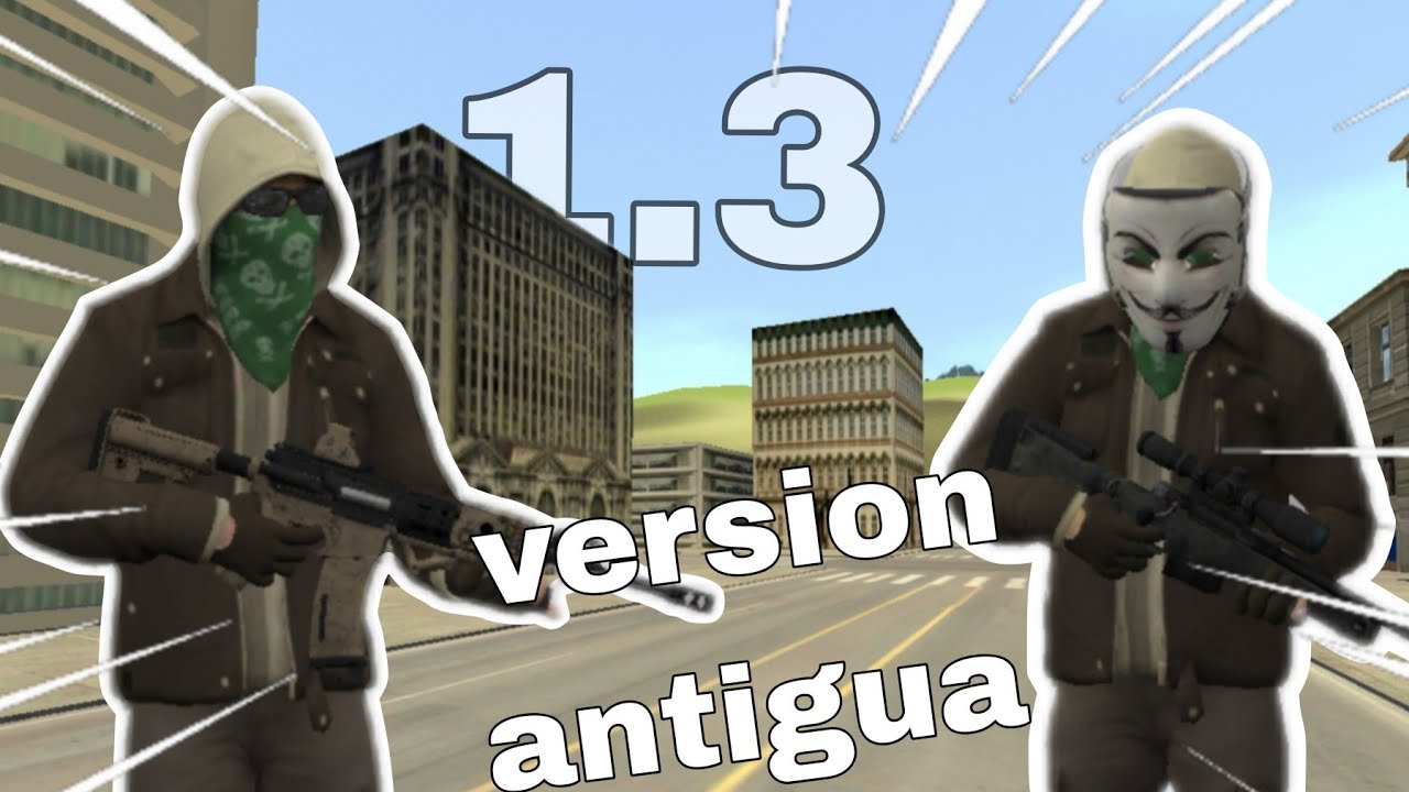 Jugando la version mas antigua de Los Angeles Crimes en multijugador 