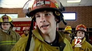 Volunteer firefighters getting younger
