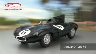 ck-modelcars-video: Jaguar D-Type #6 Winner 24h LeMans 1955 Hawthorn, Bueb AUTOart