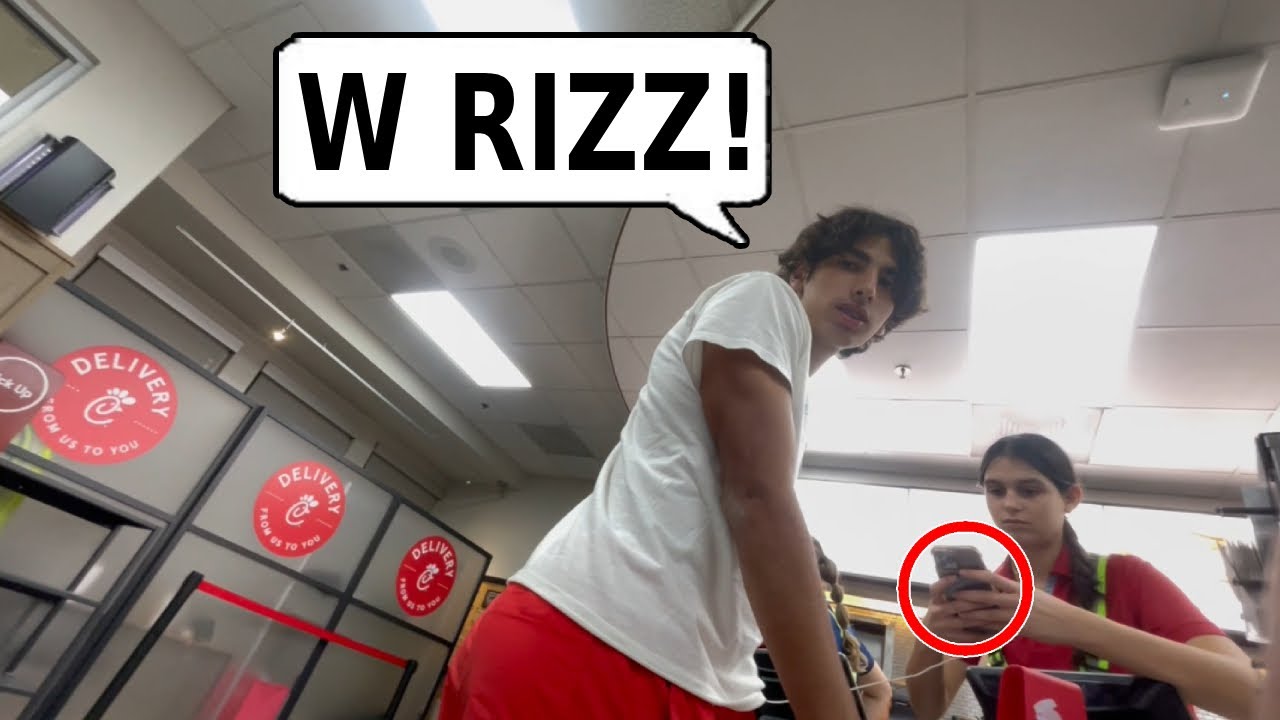 Rizzing Up Chick-Fil-A Workers! - YouTube