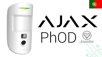 Detetor de Movimento com Foto por Pedido | AJAX MotionCam PhOD