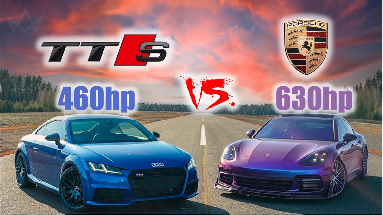 630hp Porsche vs. 460hp Audi, -800kg painoero | KIIHDYTYSKISA