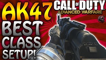 COD AW - "AK47" BEST CLASS SETUP - NEW "AK-47" DLC GUN CLASS SETUP! (COD AW AK-47 Class Setup)