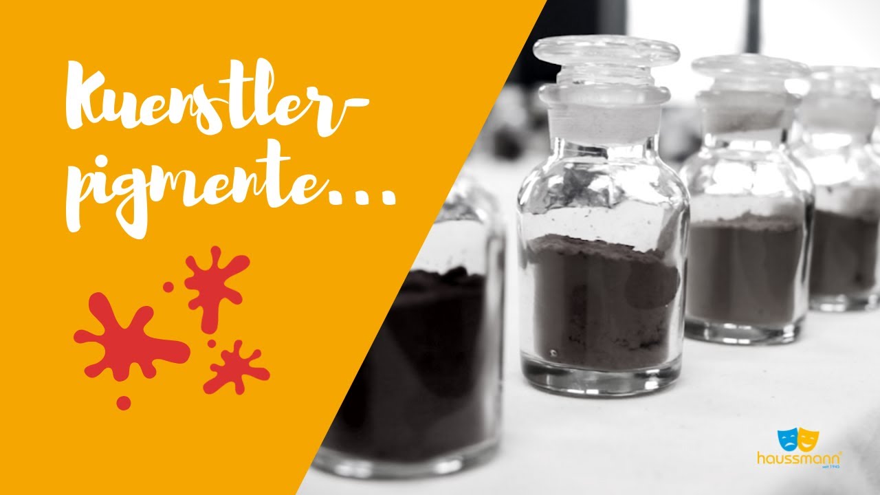 A.Haussmann: Wie kann ich Künstlerpigmente anwenden?