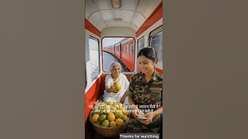 Lady Soldier saved the guava tree from drying up by watering it 😭 #ai #plants #save #watering