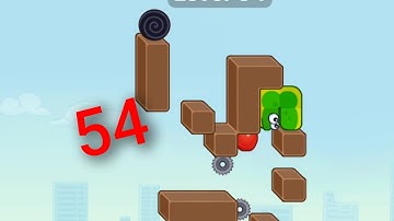 Snake Puzzle Slither to Eat gameplay walkthrough New game 54