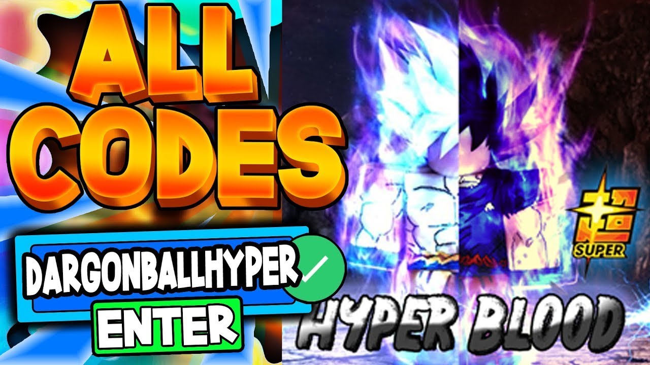 ALL *NEW* CODES IN DRAGON BALL HYPER BLOOD (ROBLOX) - YouTube