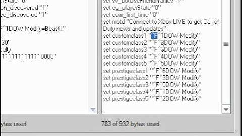 Black ops Flashing classes TUT