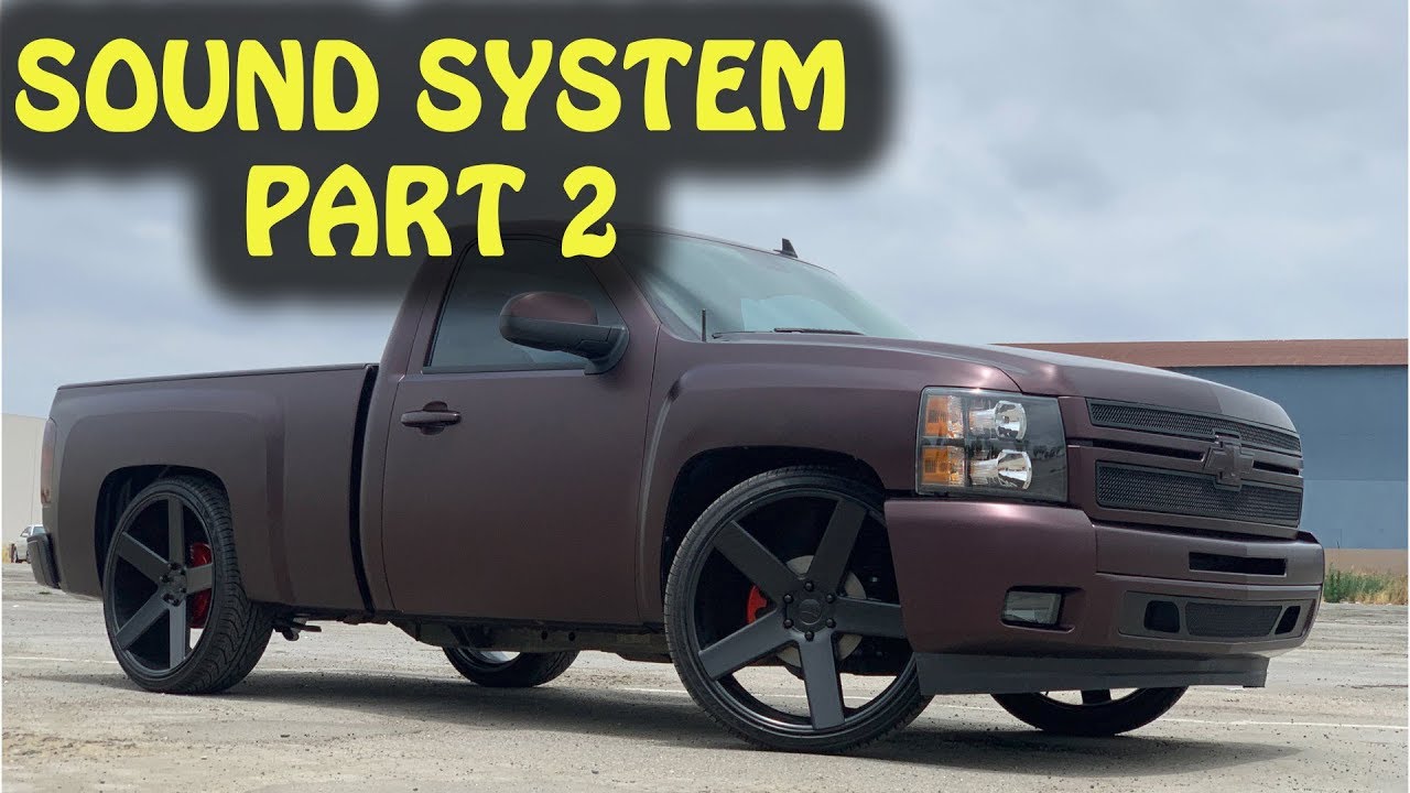 SOUND SYSTEM INSTALL PART 2 - YouTube