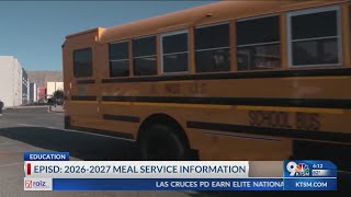 EPISD student meal information