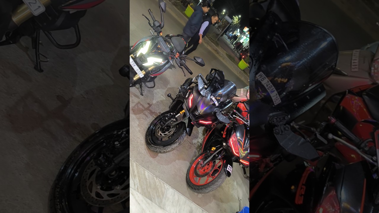 NS400 vs R3 vs R15 Line up 😱😱 