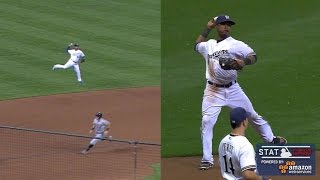 Statcast tracks beautiful plays from Colon, Segura screenshot 4
