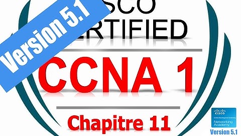 CCNA1 R&S Introduction to Networks (Version 5.1) - exam Chapter 11 | Form French