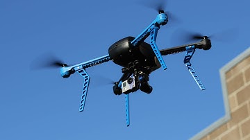 3DR Robotics Iris+ Quadcopter Drone test flight