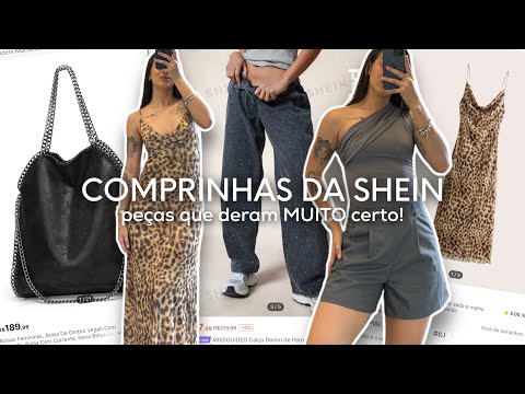 COMPRINHAS DA SHEIN | marca nova com peças INCRÍVEIS, só peça linda! 🛍️💸✨