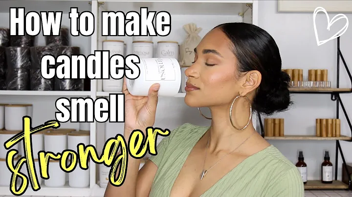 How to make candles smell stronger | Candle making Tips