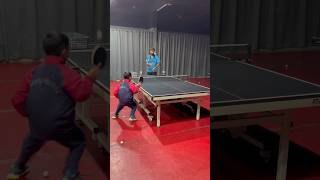 Illegal Table Tennis Serve