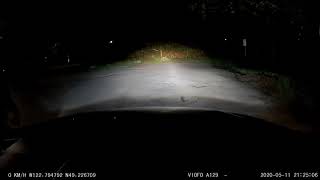 New Low Beam Bulbs. Light Comparison