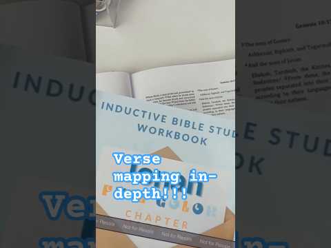 #versemapping but BETTER!! Check out my workbooks on Amazon #nickidrake #biblestudytips #bibletips